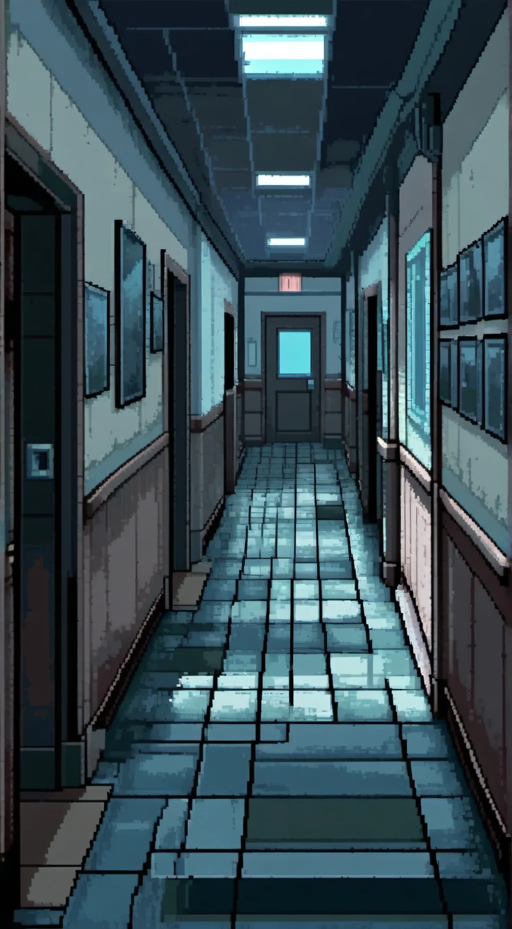 ai character: 🌺school lock down🌺 background