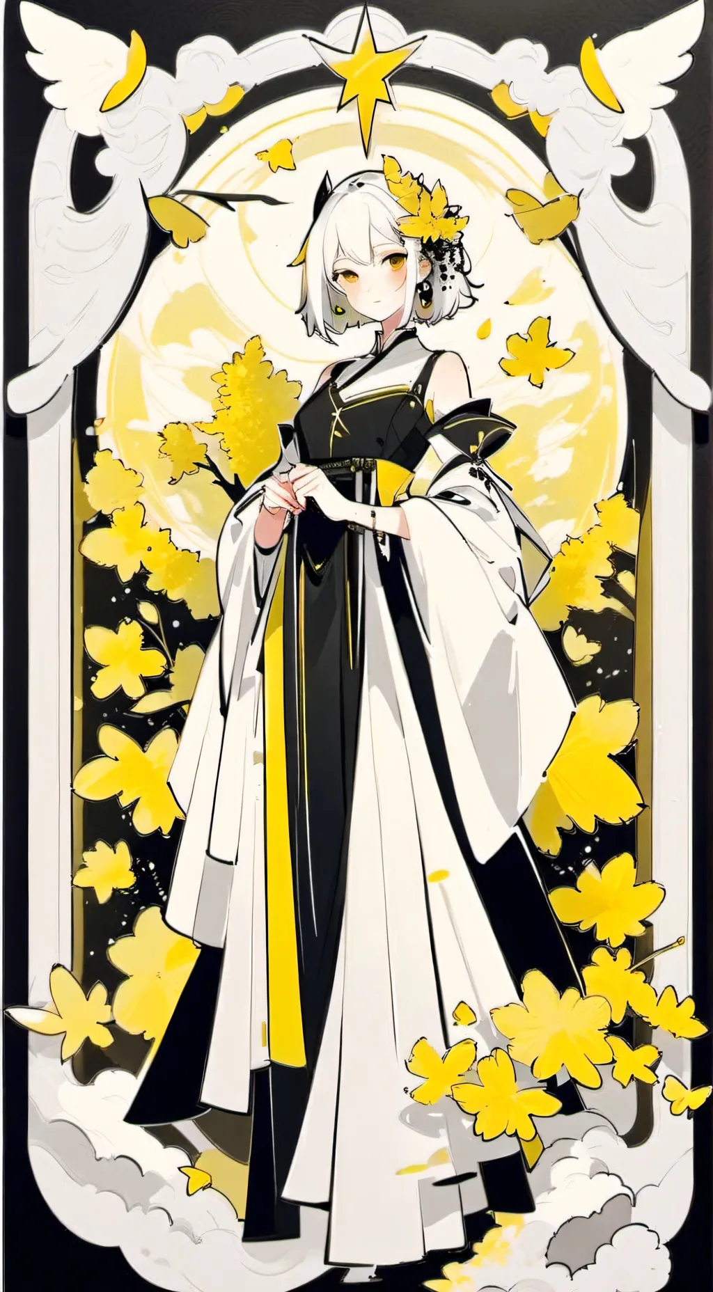 ai character: mha niña  background