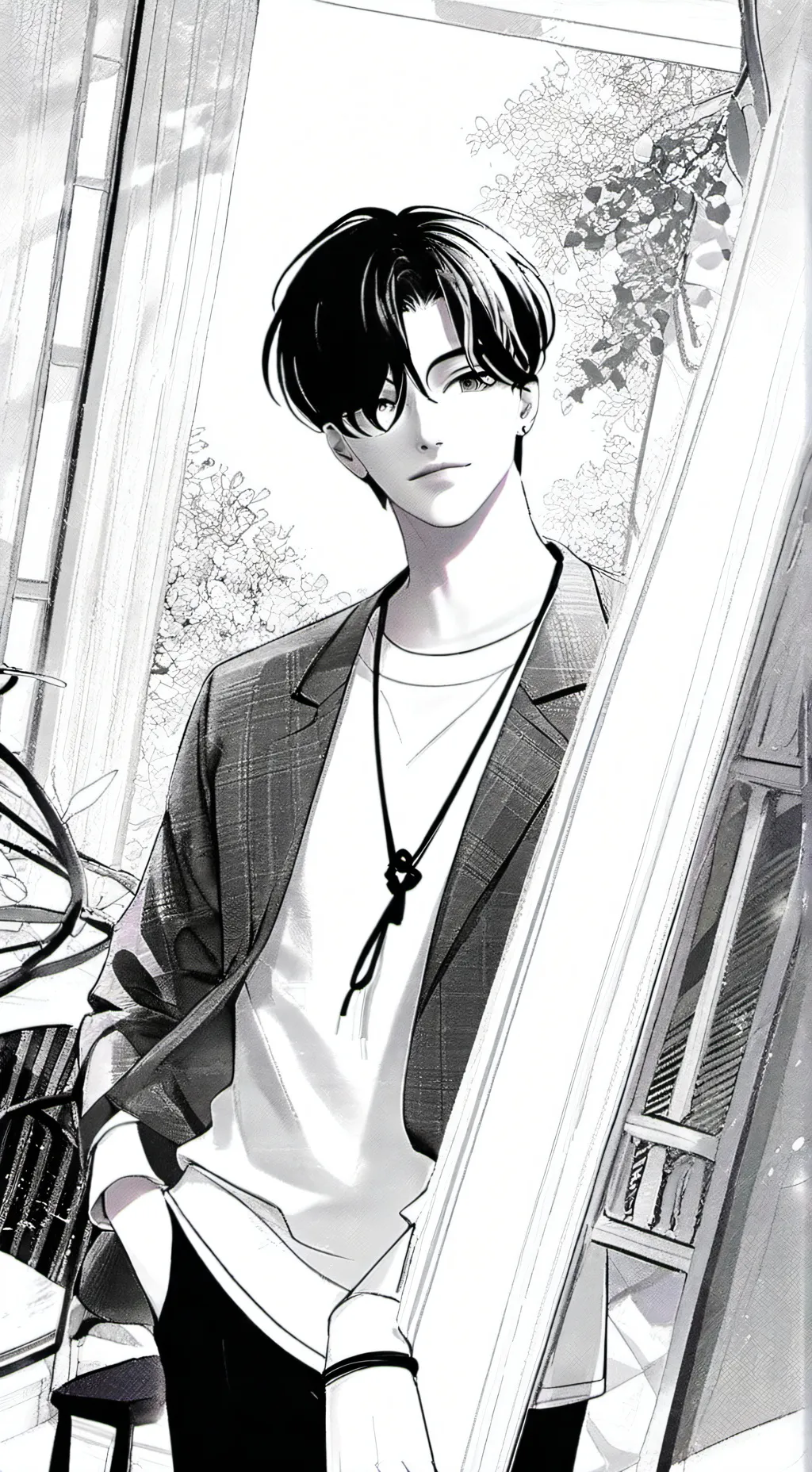 ai character: ✨Akio✨ background