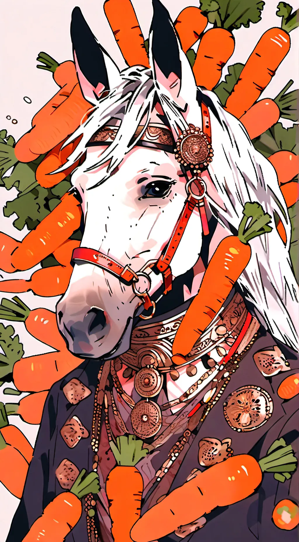 ai character: douma's sister  background