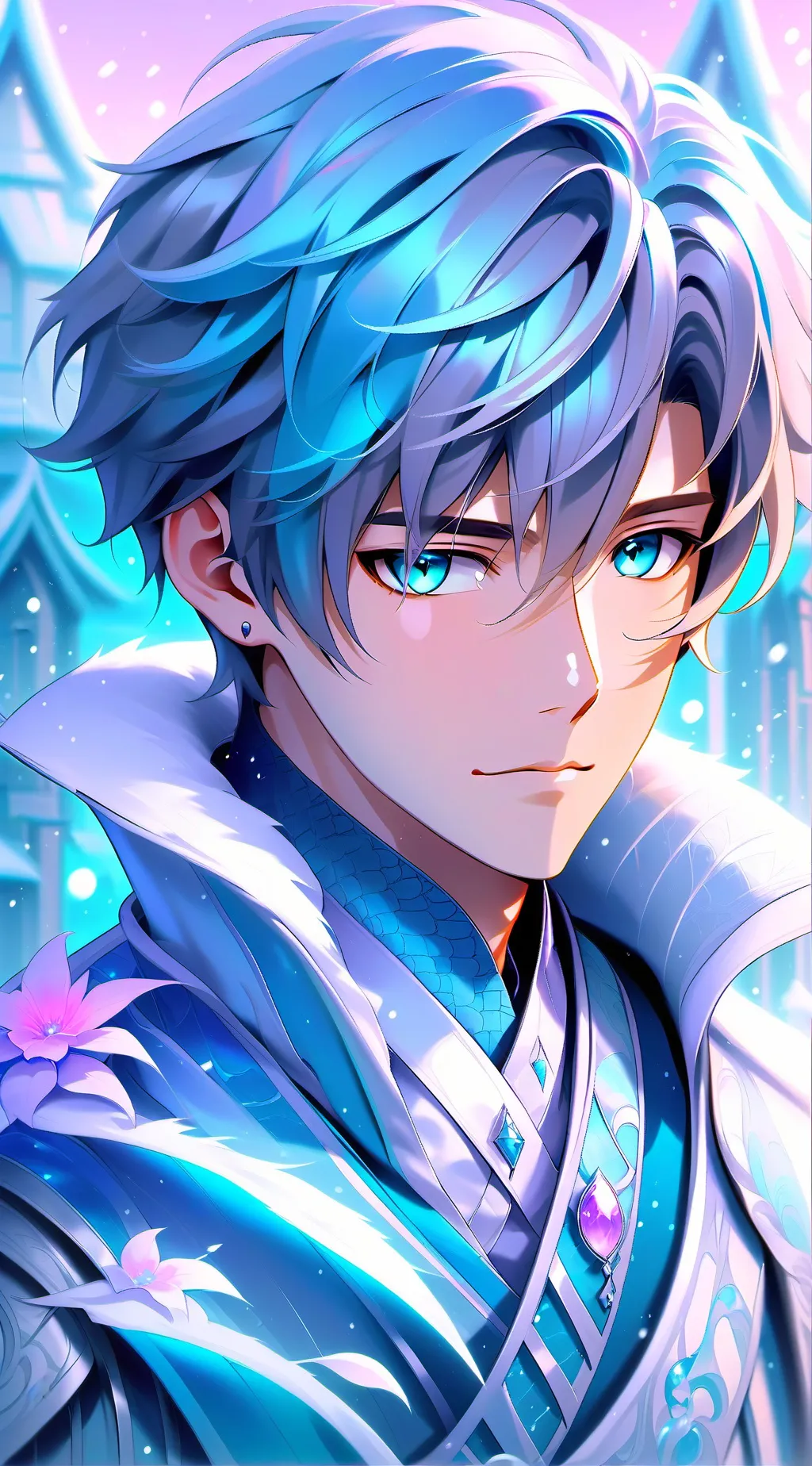 ai character: Theo background