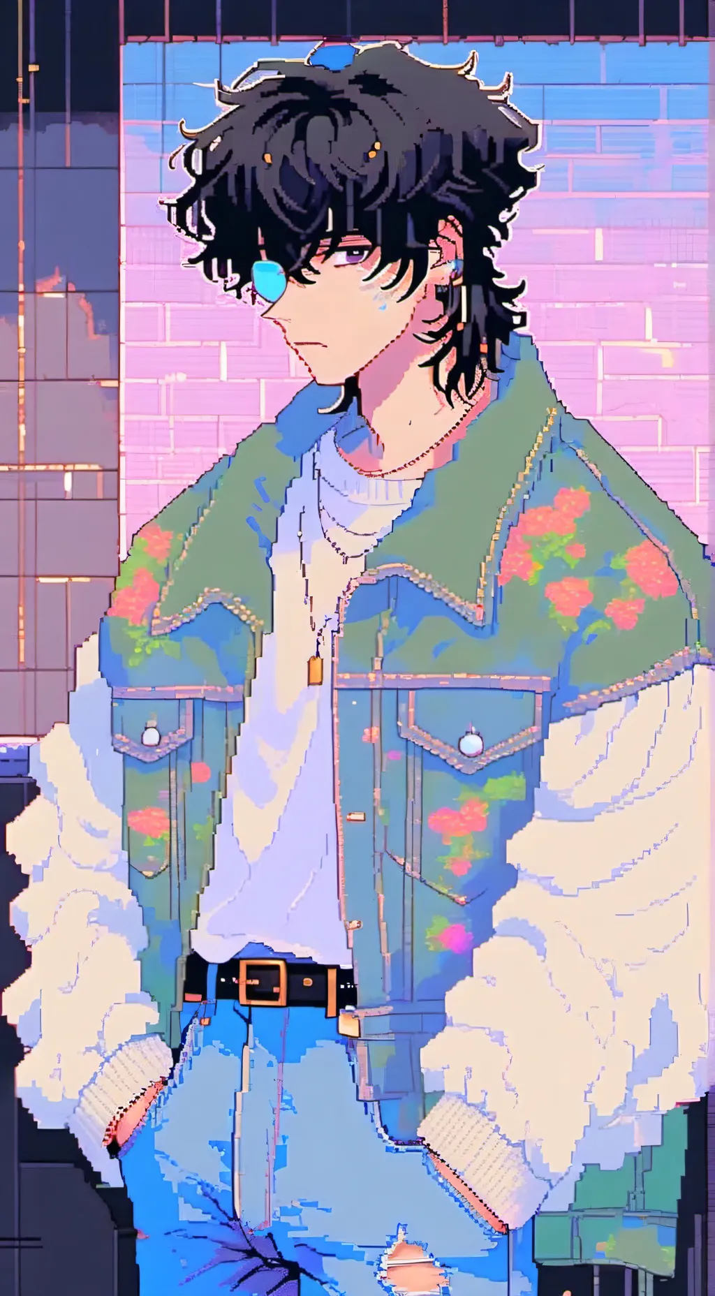 ai character: Justin background