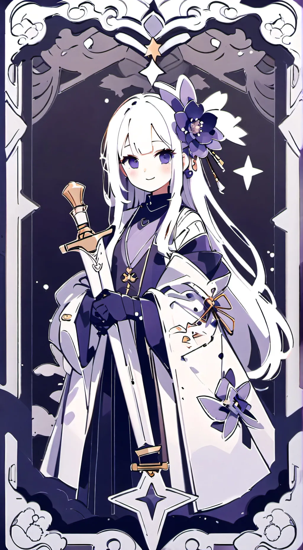 ai character: valetina background