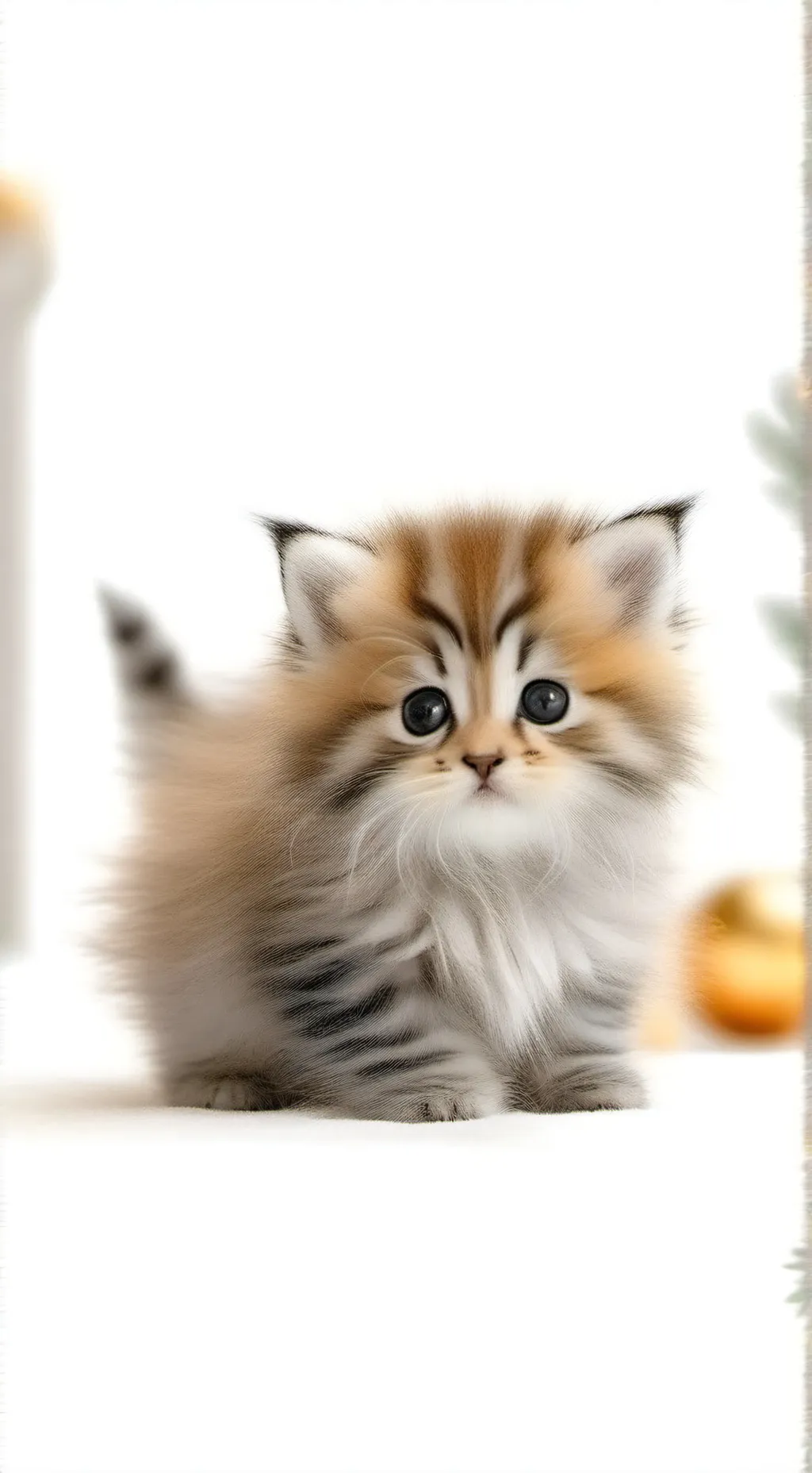 ai character: gatita pequeña background