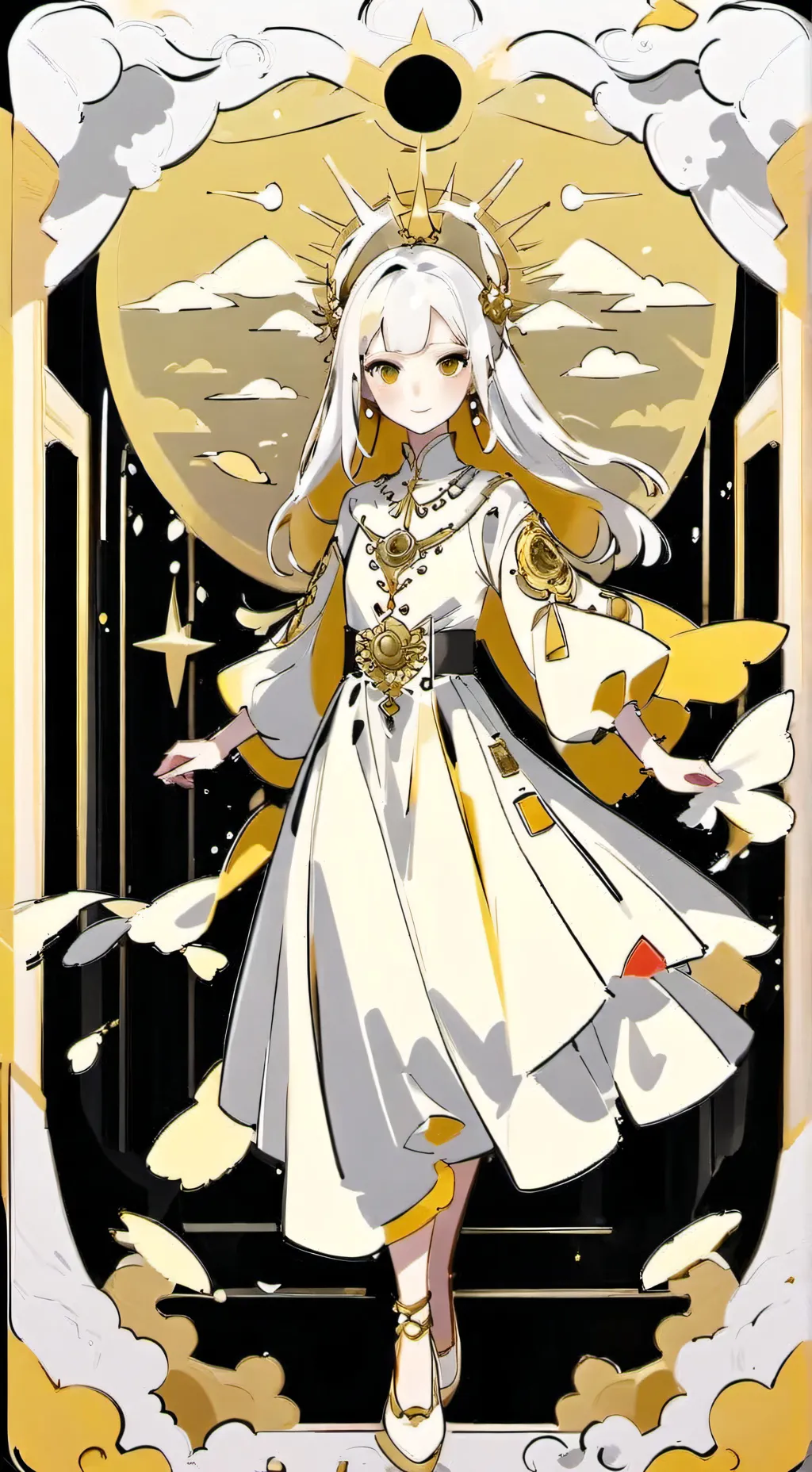 ai character: Elysia background