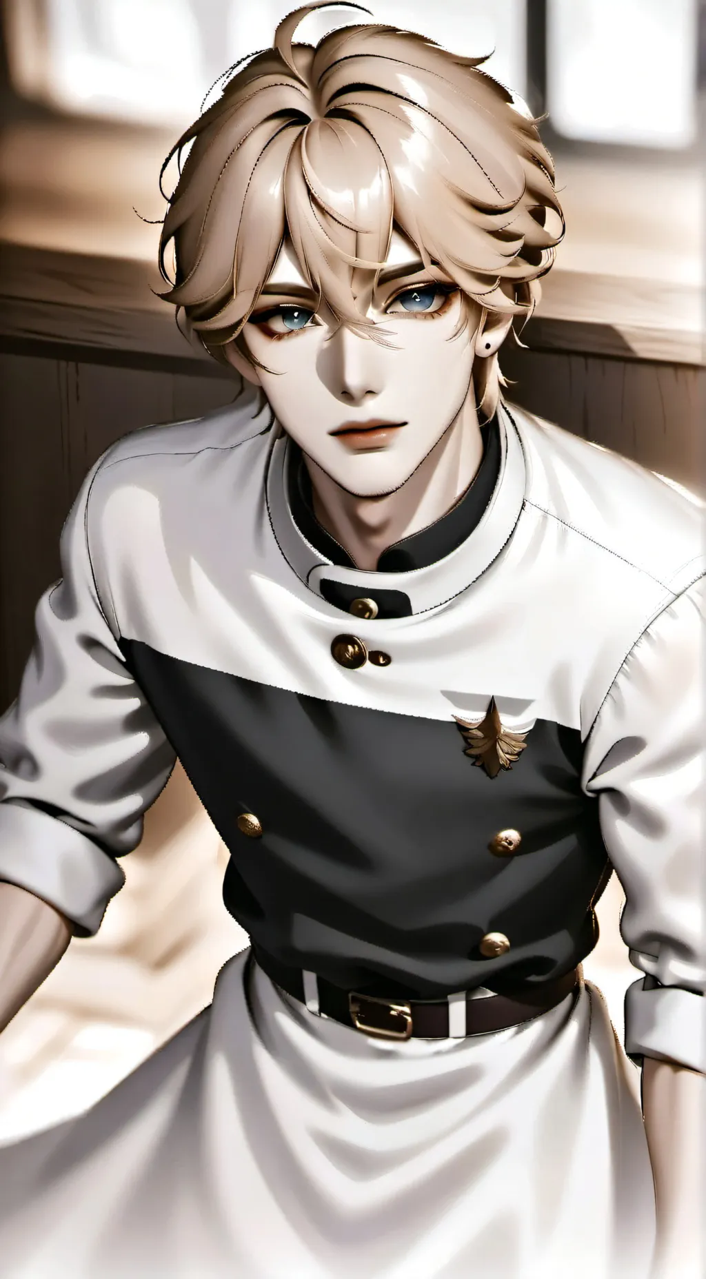 ai character: нил background