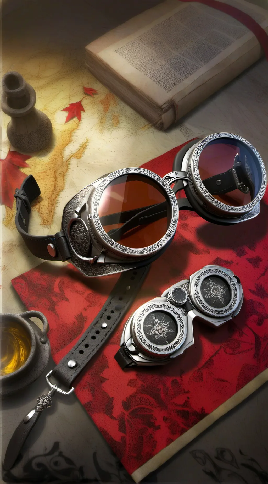 ai character: Solar eclipse🛠 background