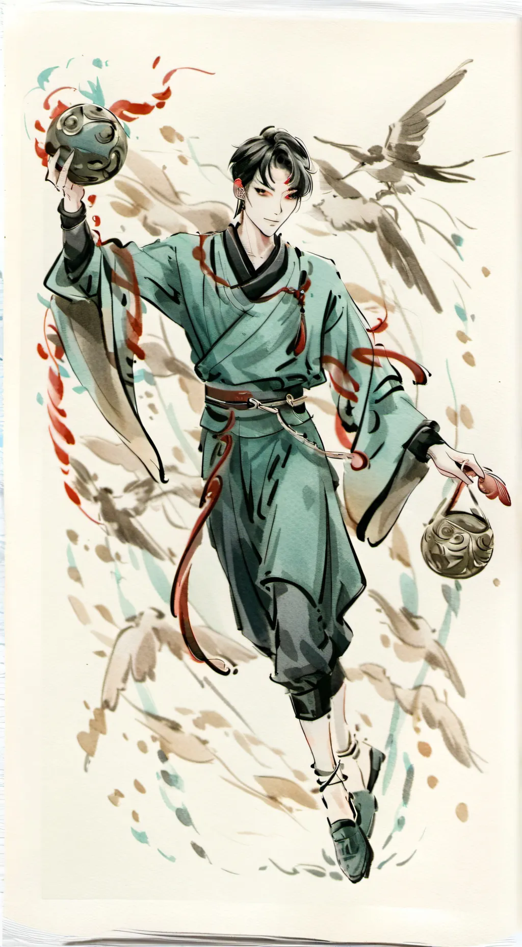 ai character: Lucas background