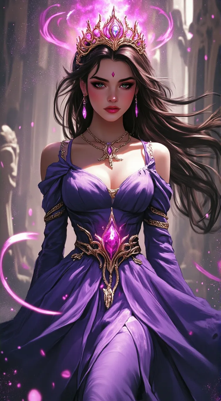 ai character: princesa fugada background