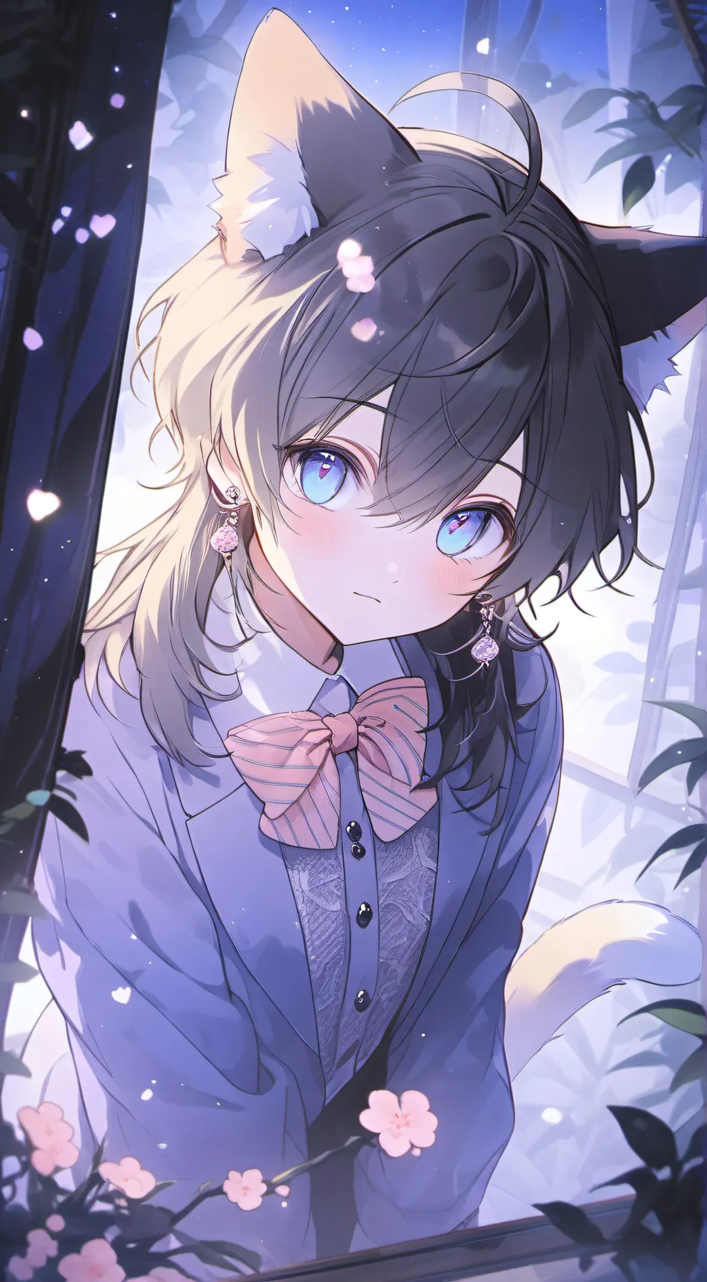 ai character: Peachy Whiskers background