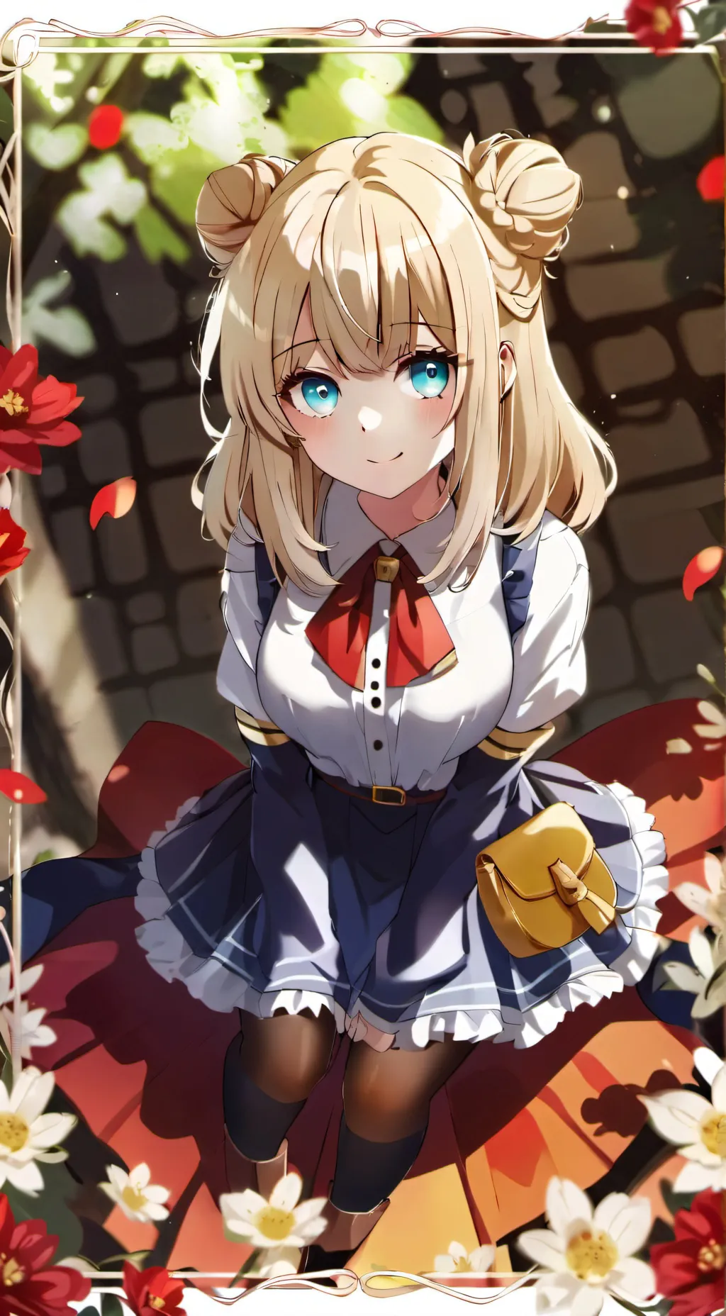 ai character: toga  background