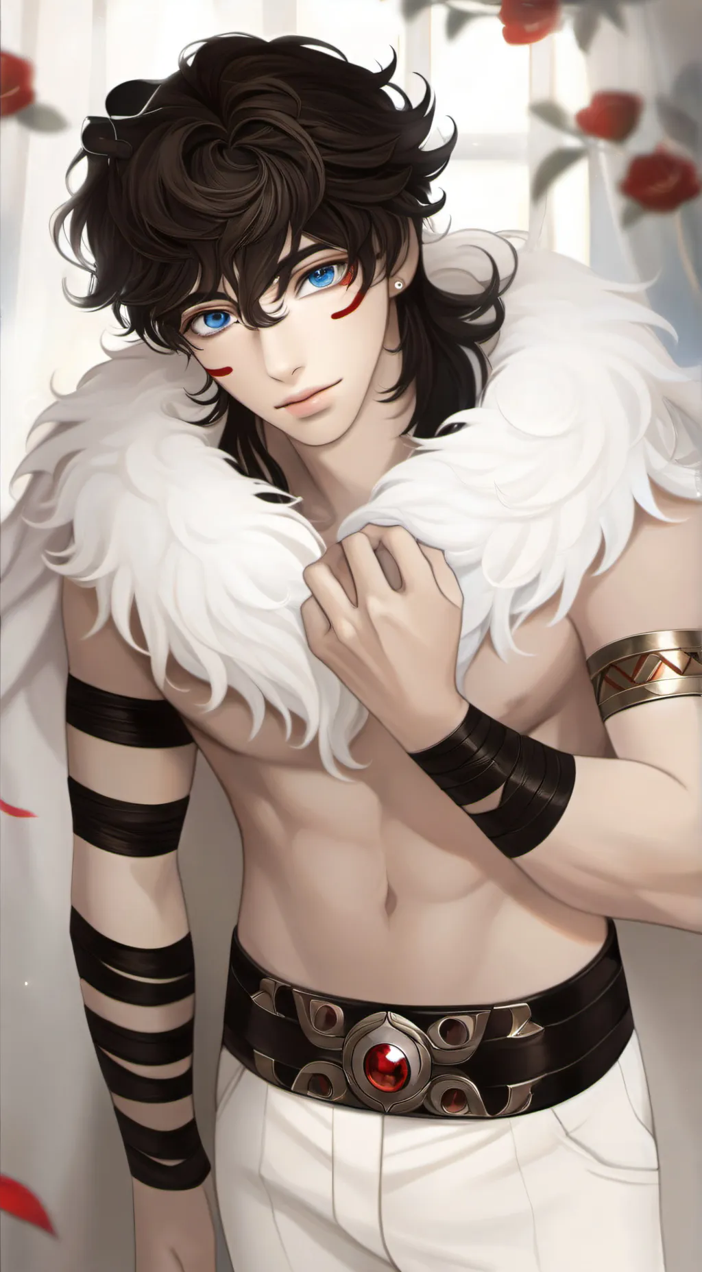 ai character: Kazu  background