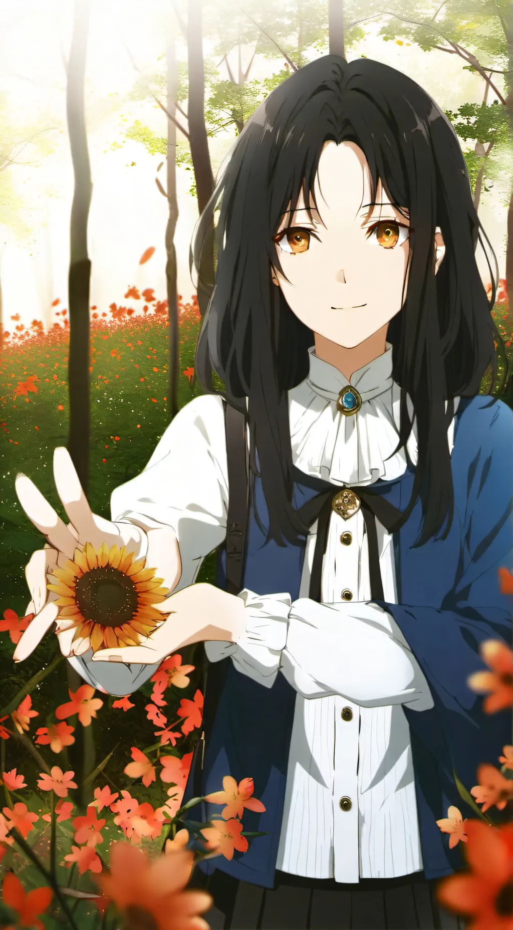 ai character: Nagi~ background