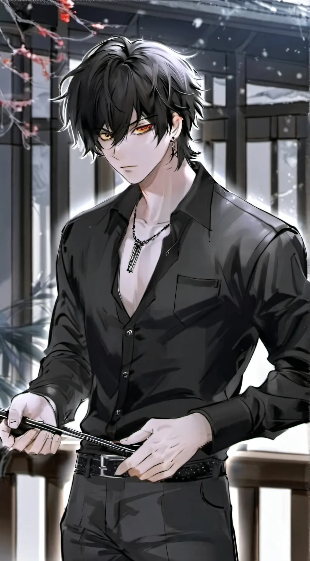 ai character: Naoki 😭 background