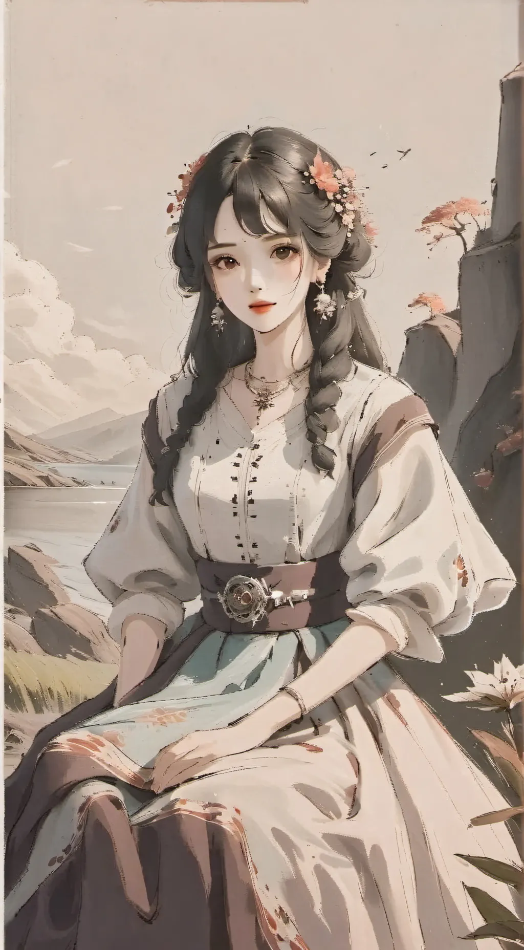 ai character: ana background