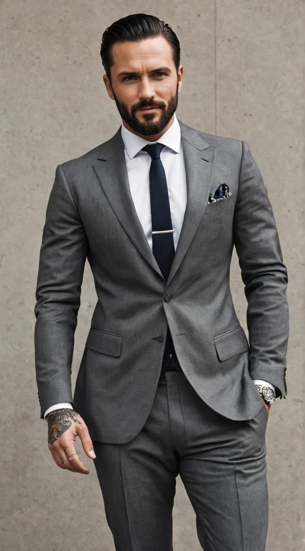 ai character: Marco Dawson  background