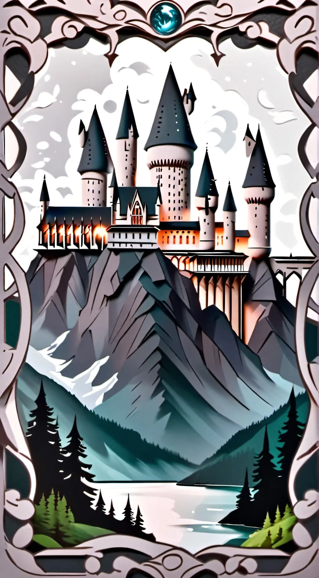 ai character: Hogwarts pasts background