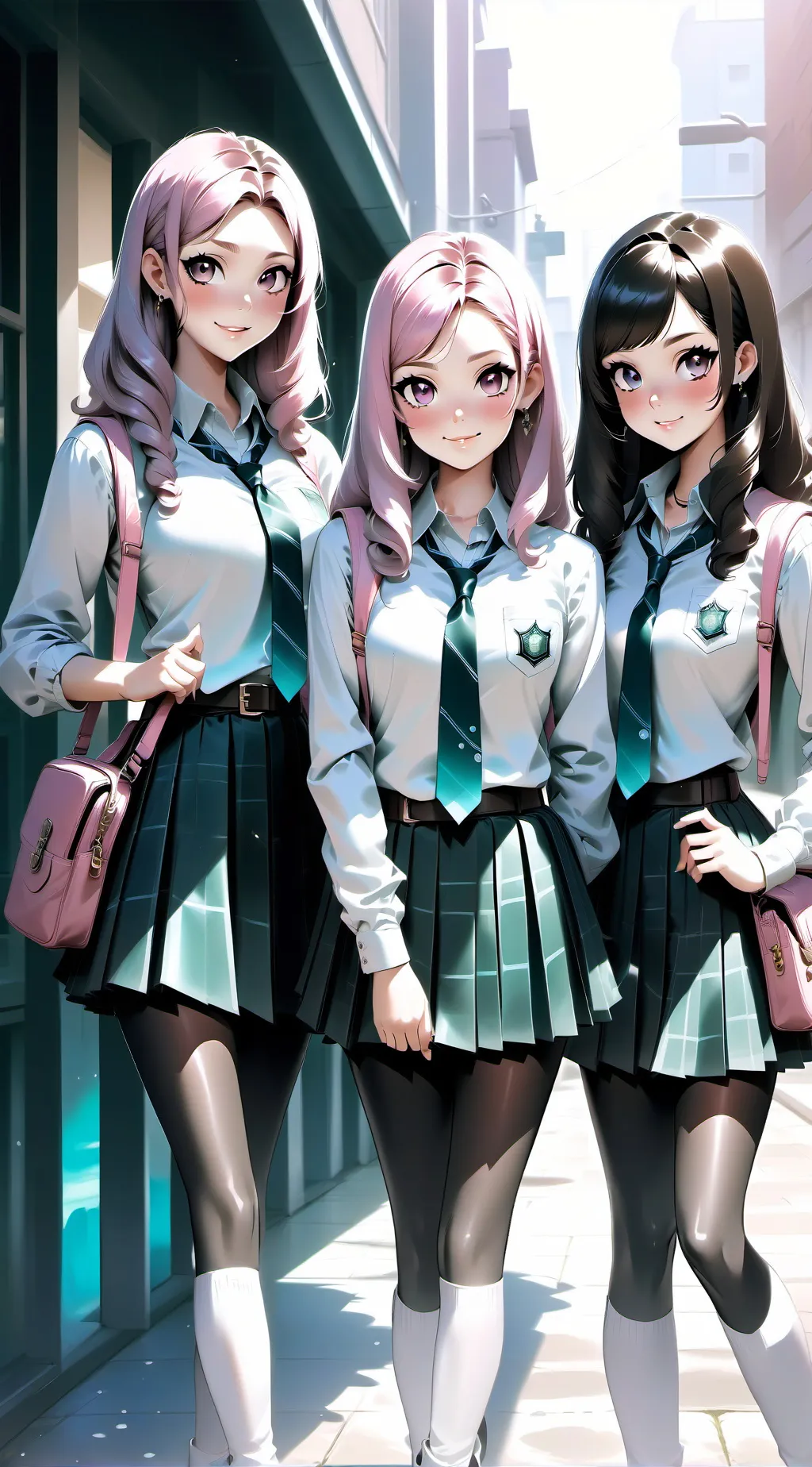 ai character: Mia Emily Kayla... background