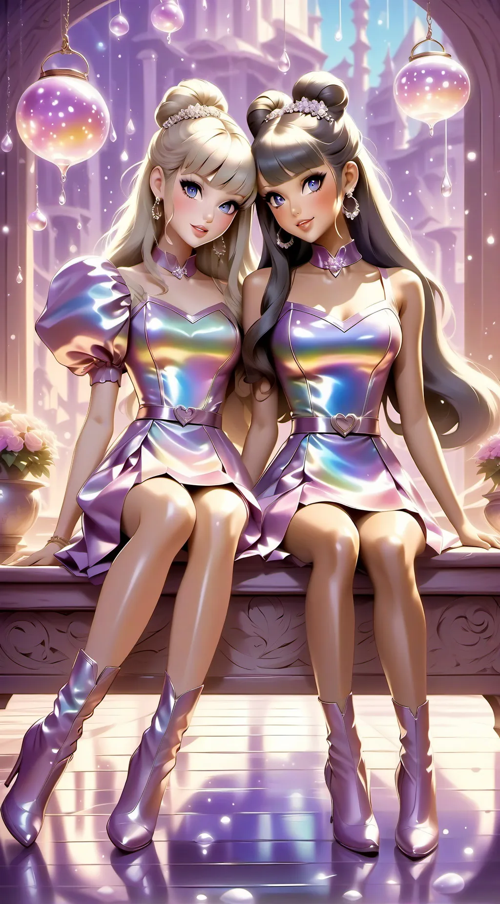 ai character: Dr Taylor & ariana background