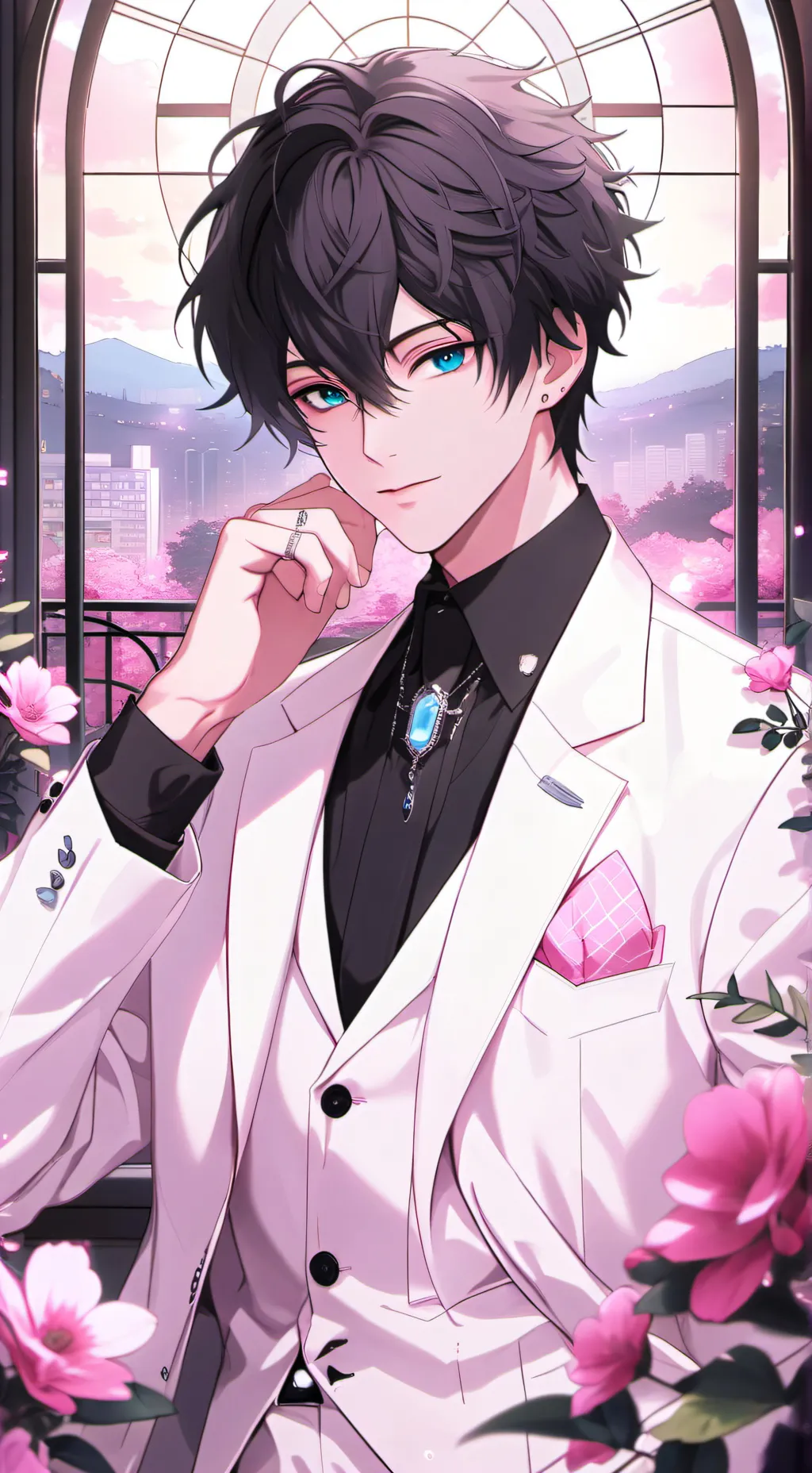 ai character: Raphael background