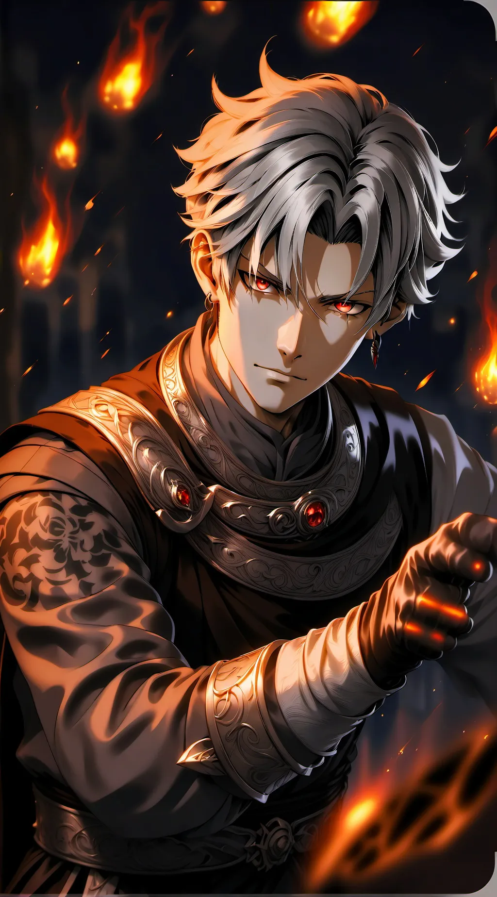 ai character: Kai background