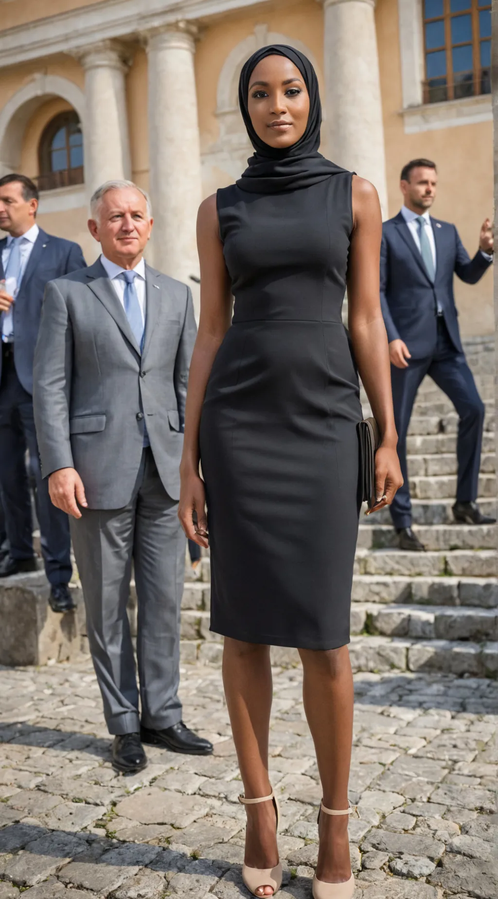 ai character: Carmen al Jaffar background