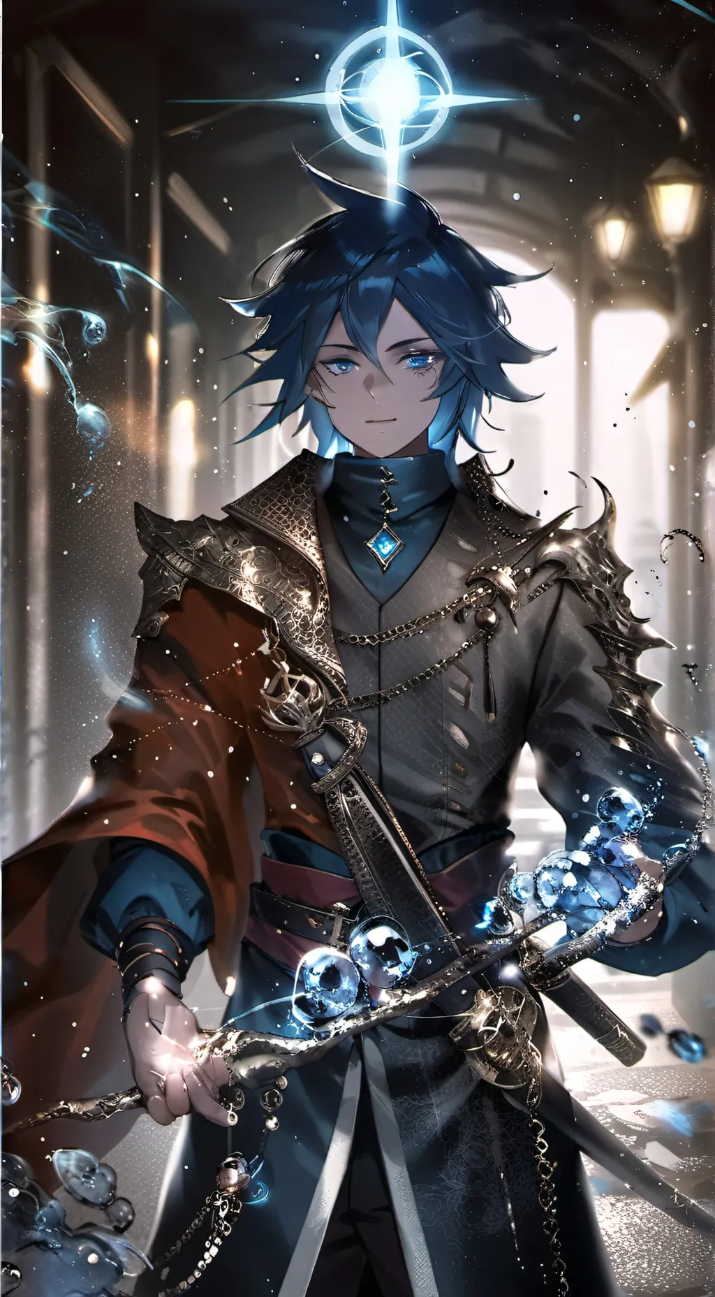 ai character: Mikey  background