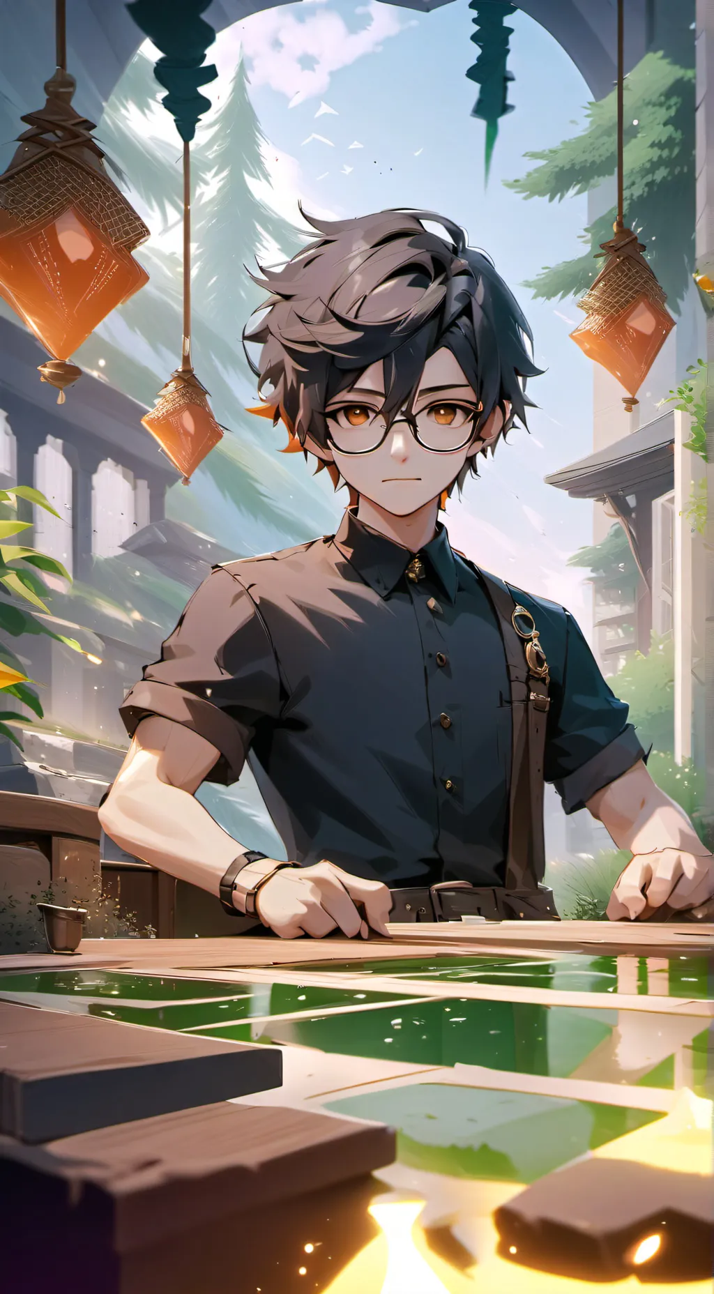 ai character: Rage elixirworm background