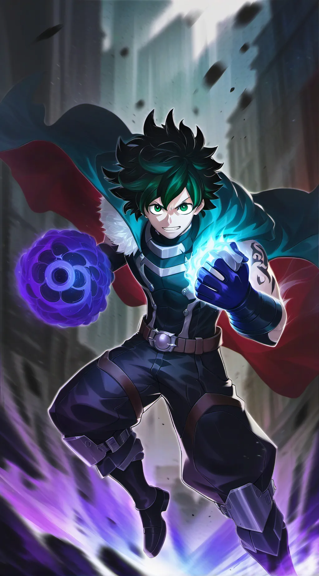 ai character: kny x my OC background