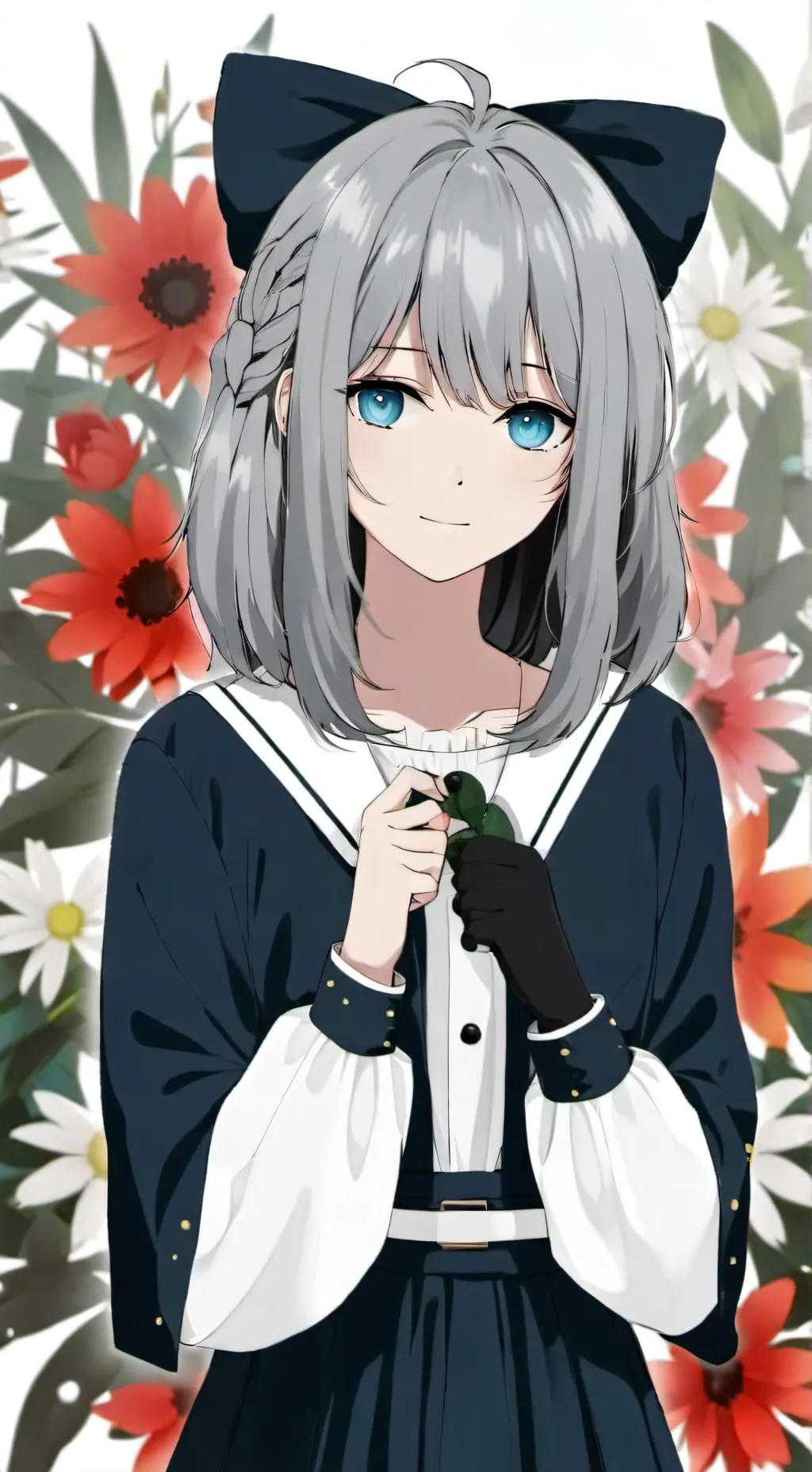 ai character: Вика background