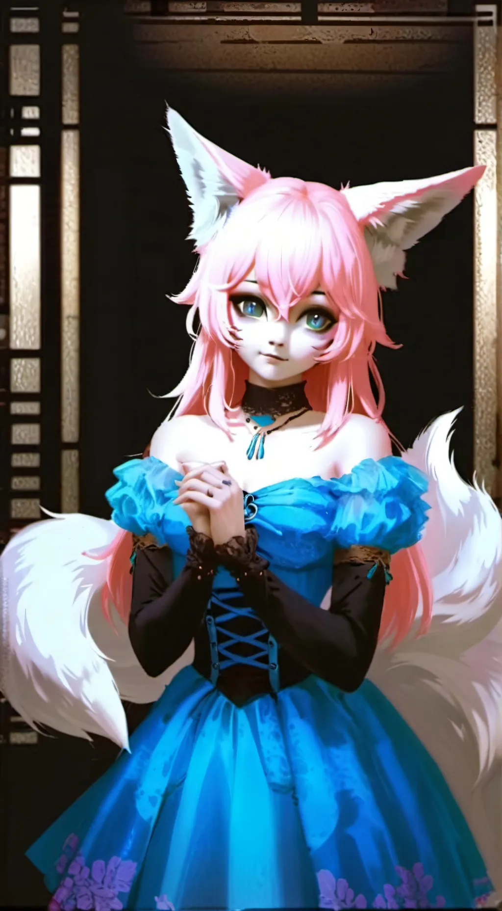 ai character: Vixen Spirit background
