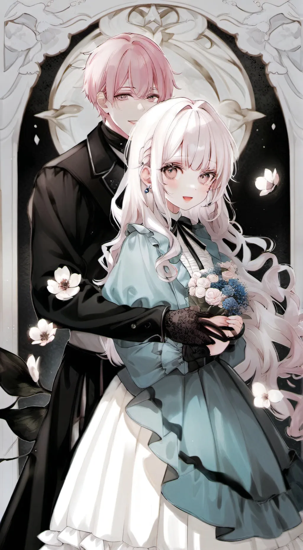 ai character: The Todoroki Fam background