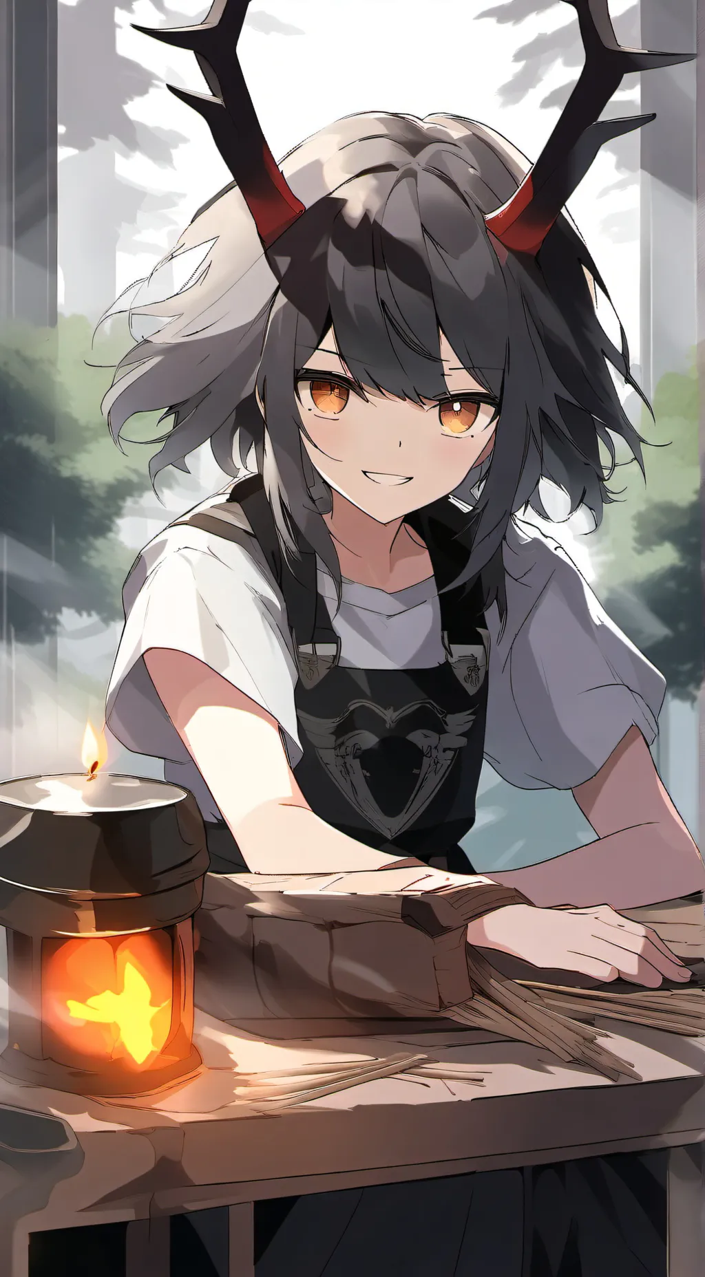 ai character: Lizzie background