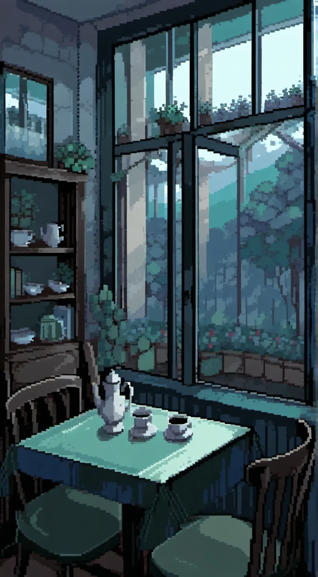 ai character: Mha Maid dress?! background