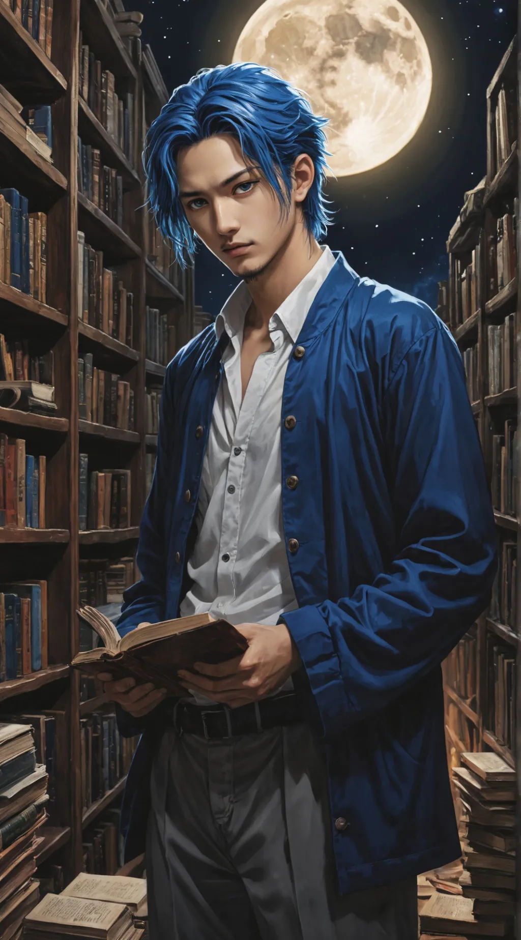 ai character: Riku background