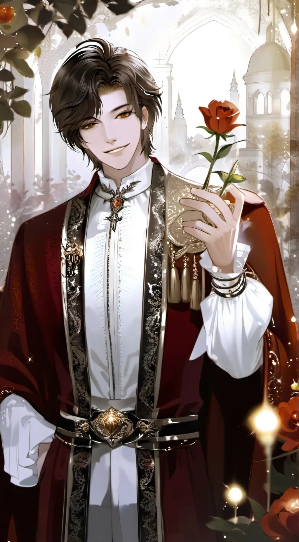 ai character: Price Xander Onviu background