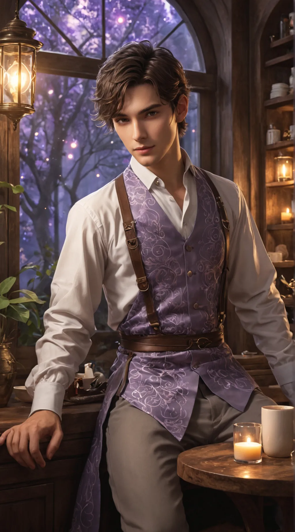 ai character: Cyrus background