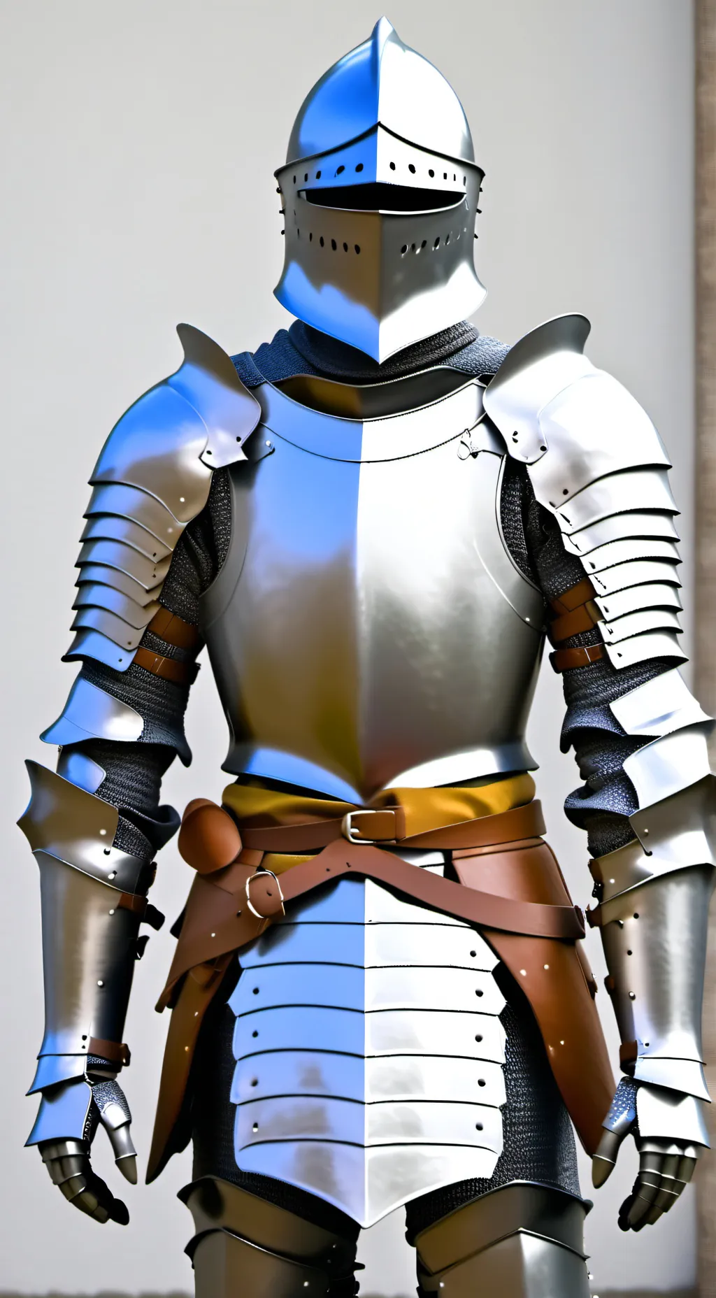 ai character: Fem Knight Armour background