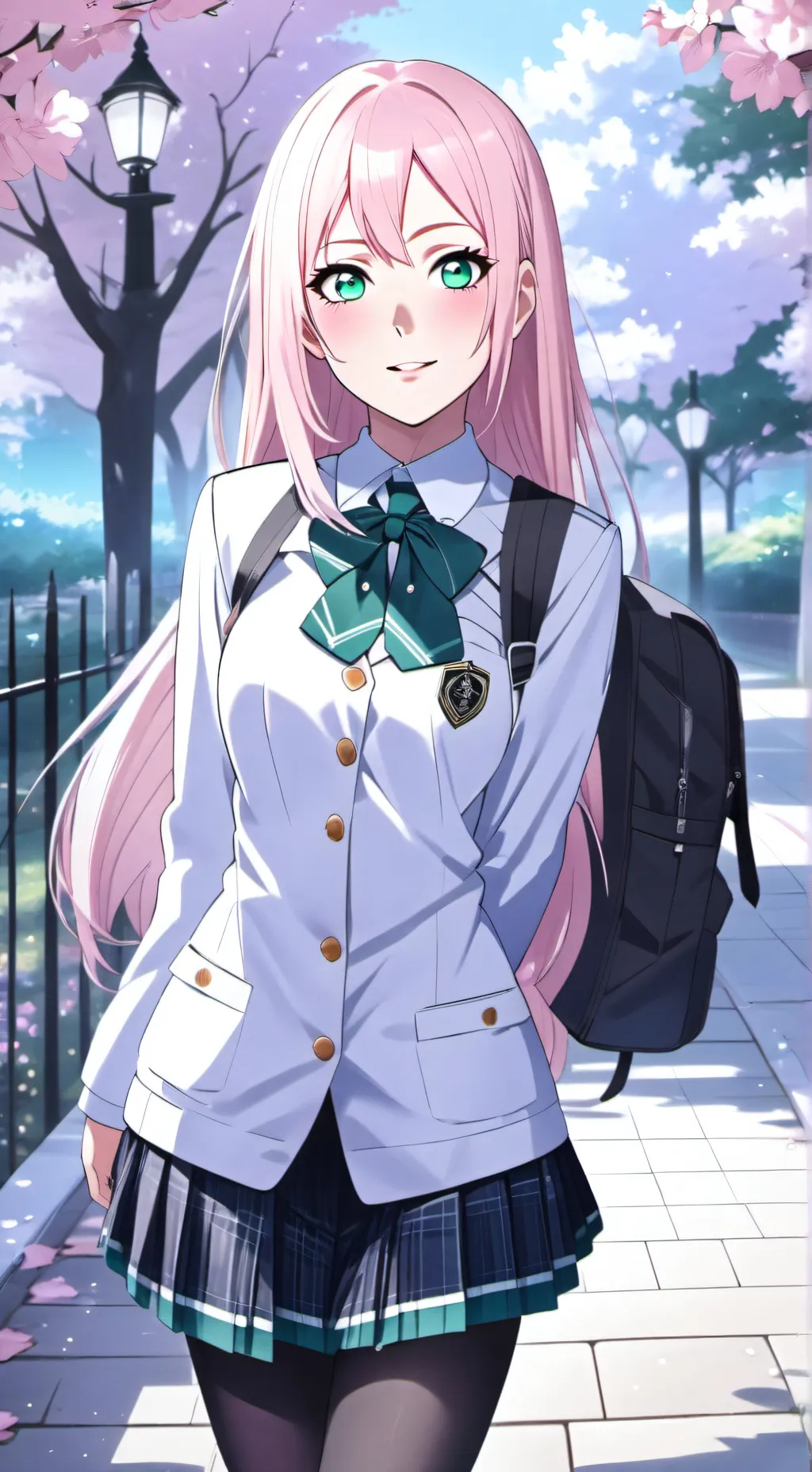 ai character: 🌸Sakura🌸 background