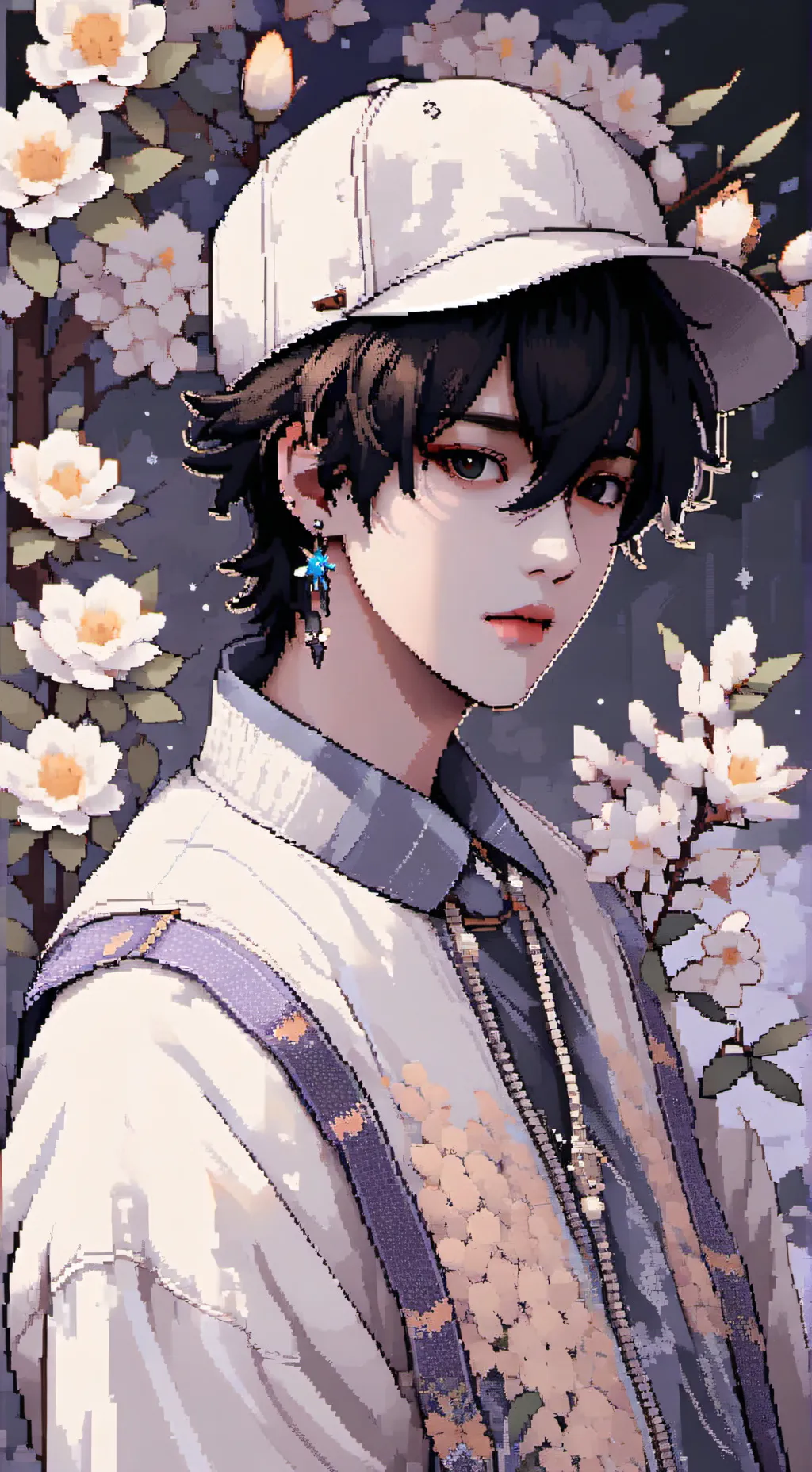 ai character: Liam... background