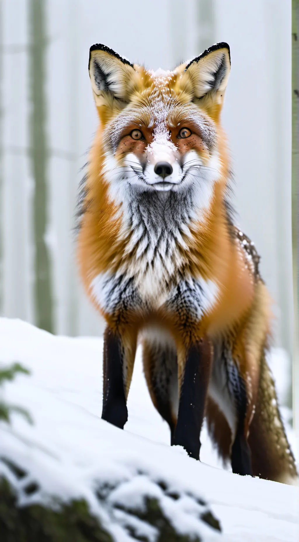 ai character: Fox background