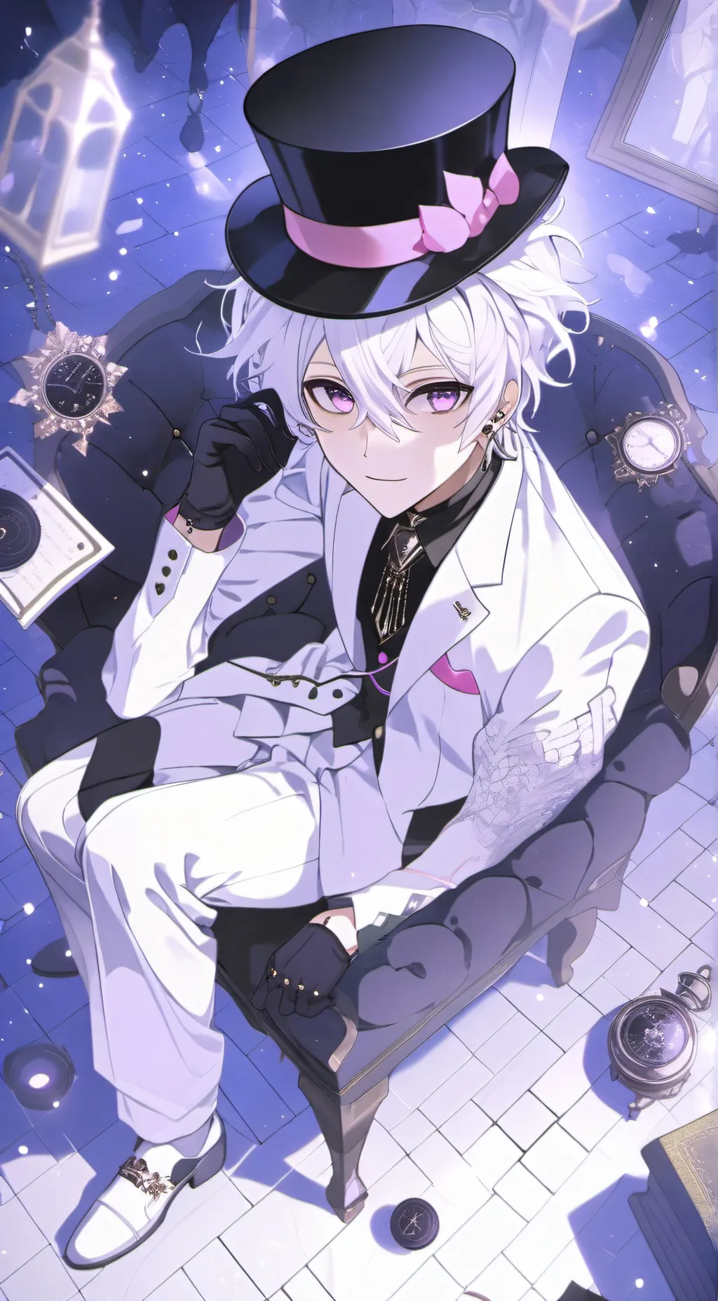 ai character: Clive background