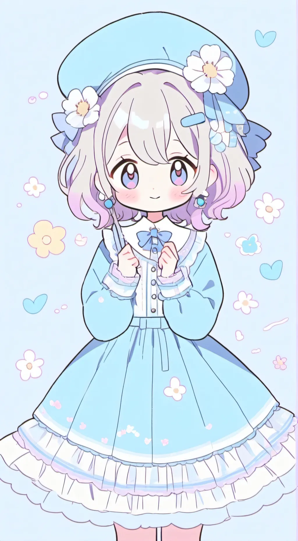 ai character: lila background