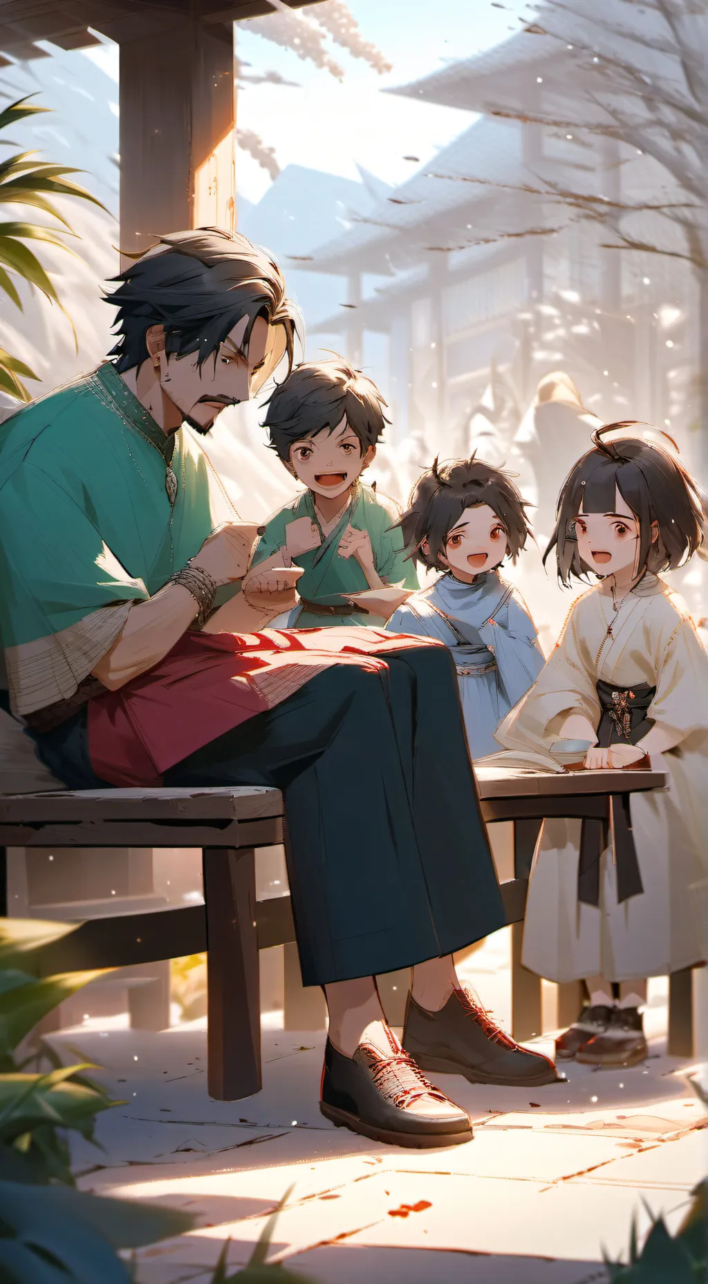 ai character: Religious family background