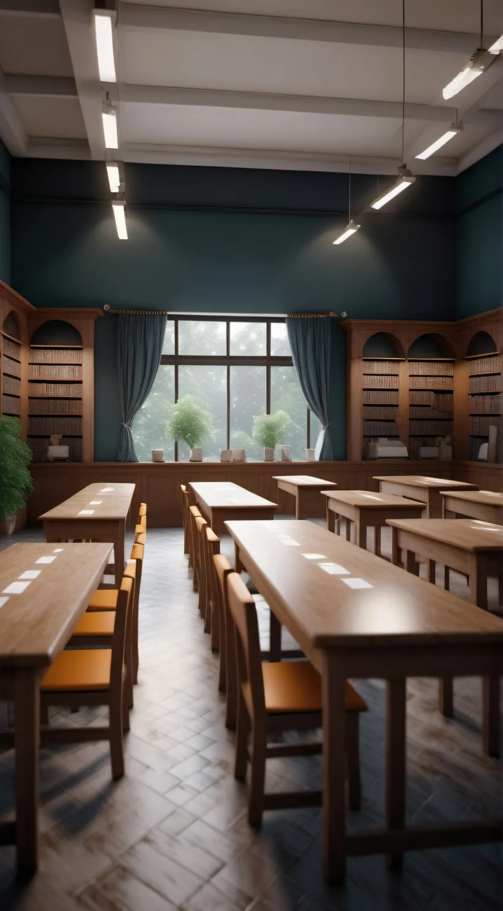 ai character: |~°Classroom°~| background