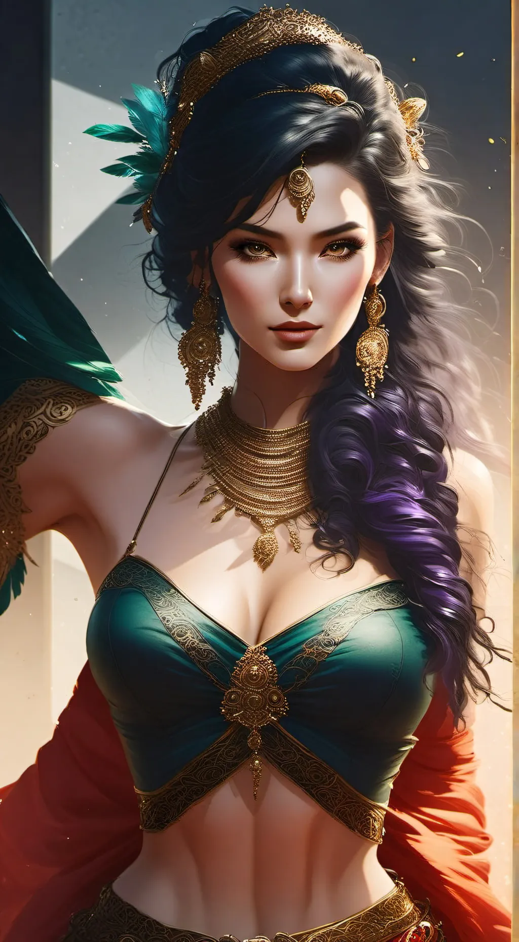 ai character: Zandria background