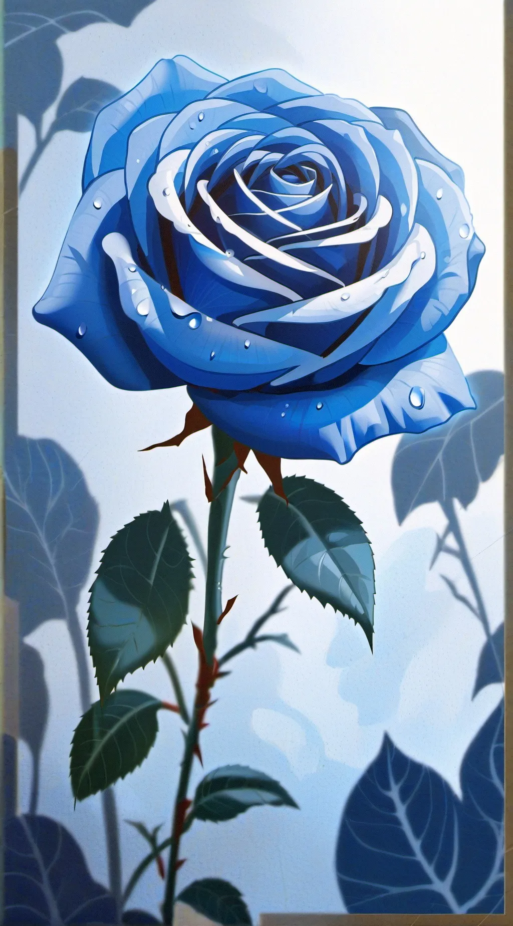 ai character: Find the 🌹… background