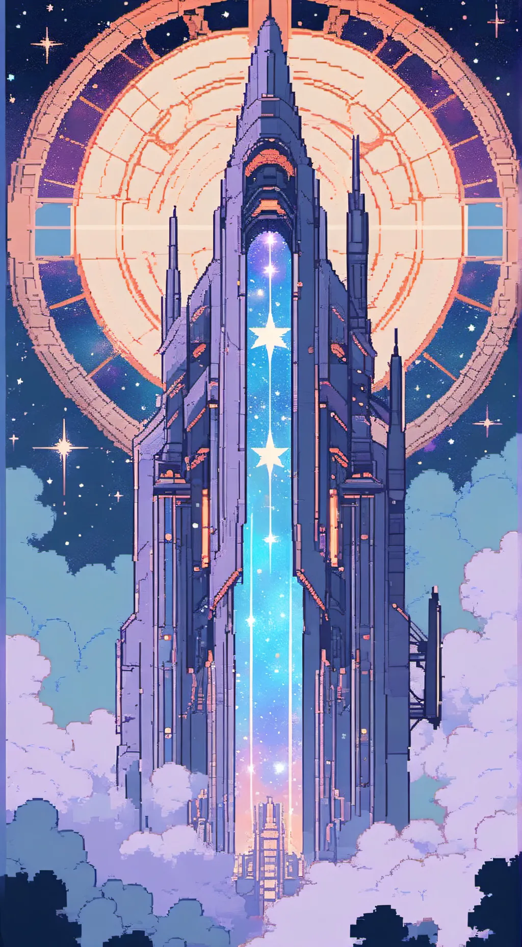 ai character: Mermaid AU background