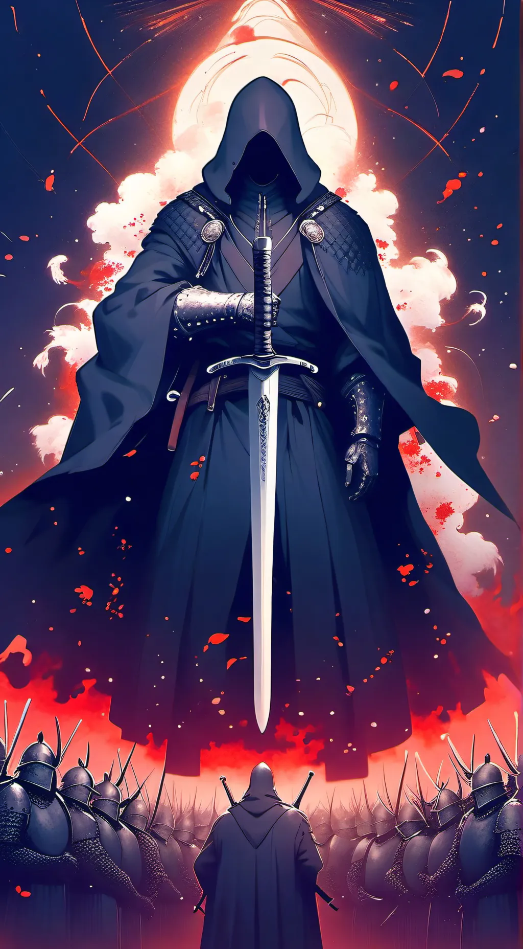 ai character: Kuro No Senshi ? background