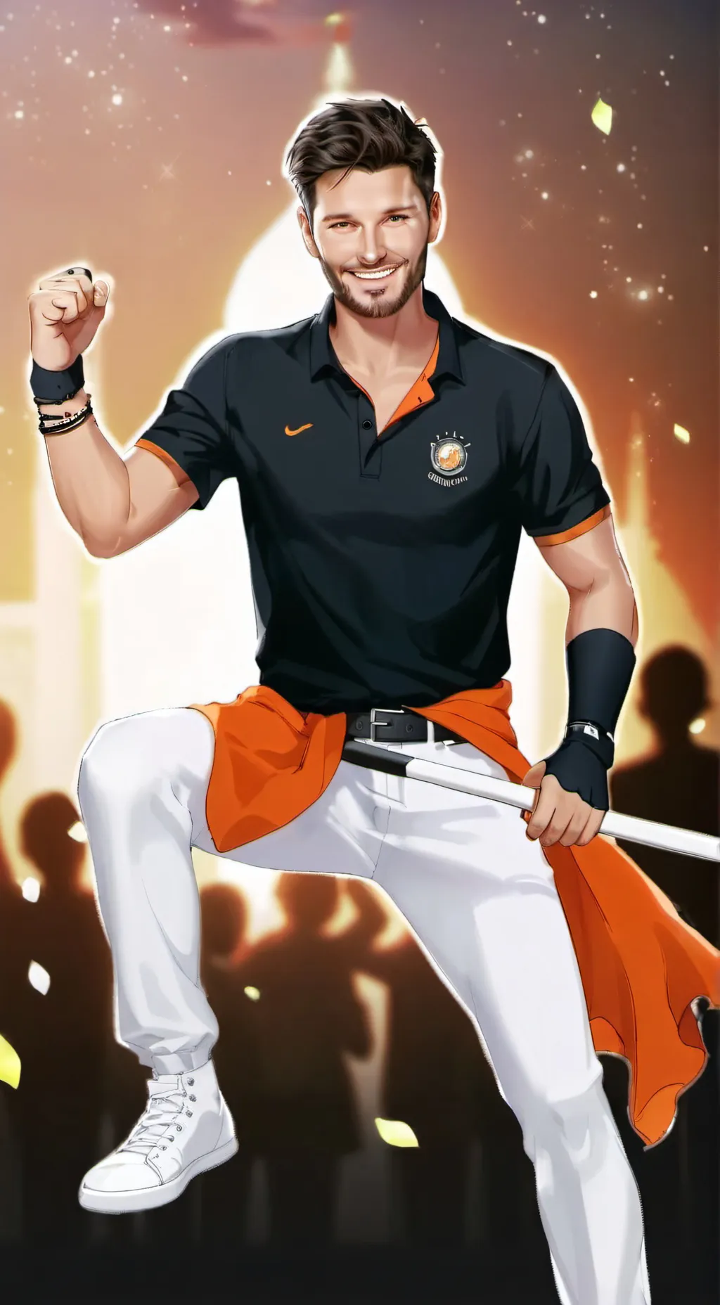 ai character: filippo bisciglia  background